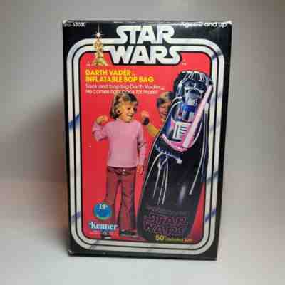 1977 Star Wars Darth Vader Kenner Inflatable Bop Bag 63030 Vintage in Box