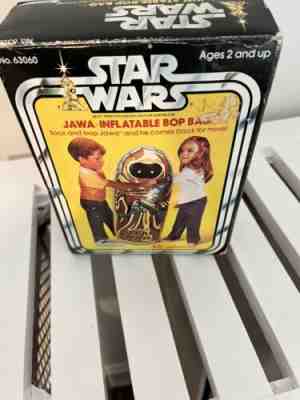 Vintage Rare 70s Star Wars Kenner Jawa Bop Bag Inflatable (MIB) NOS Monster