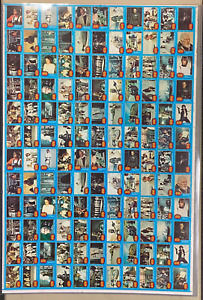 1977 Topps Star Wars Series 1 UNCUT SHEET Luke Skywalker RC ROOKIE