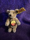 STEIFF Brown TEDDYBEAR BUTTON IN EAR Fully TAGGED 0213/10 4” New