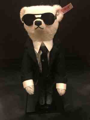 Rare And Collectible Steiff Items : Steiff Bear Karl Lagerfeld