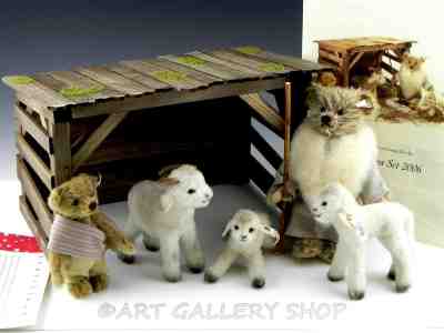 Steiff 2006 CHRISTMAS NATIVITY SET BEARS LIMITED EDITION Complete & Perfect BOX 