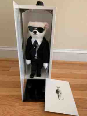 Karl Lagerfeld Steiff Bear #0034 New in Box with Certificate & Original Receipt