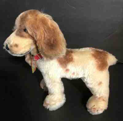 Vintage Steiff Cockie Cocker Spaniel Dog Mohair All ID's