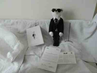 Super Rare Steiff Karl Lagerfeld Teddy Bear 40cm ltd ed of 2500 New Condition