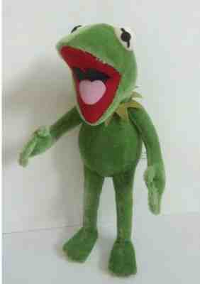 RARE STEIFF ‘KERMIT THE FROG’ MUPPETS MOHAIR 2009 NORTH AMERICAN LTD ED 13”