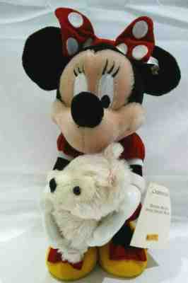 STEIFF 2007 MINNNIE MOUSE WDW DISNEY MOHAIR TEDDY BEARS W/COA TAGS LE1500