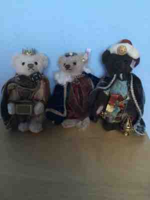 STEIFF BEAR NATIVITY SET LIMITED EDITION KRIPPEN SET  RETIRED NO 00181 OF 1500