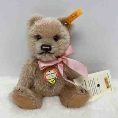 Rare Steiff Jackie 6â? Little Bear Mint W/Tags Ear Button Made In Germany Limited