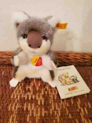 Steiff Vintage Original Yuku Koala Bear Ear + Chest Tags Original Tags in German