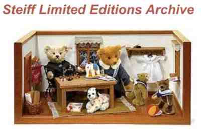 NEW RARE Steiff Margarete Workshop Diorama #37/1000 EAN 420993 COA 2008-2009