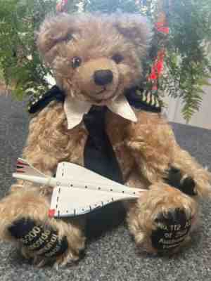 Hermann 1976-2003 Concorde Memorial Bear No. 112 AUS of 250 Australian edition