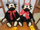 STEIFF DISNEY TEDDY BEAR CONVENTION MICKEY MINNIE MOUSE BEARS LE SIGNED MINT