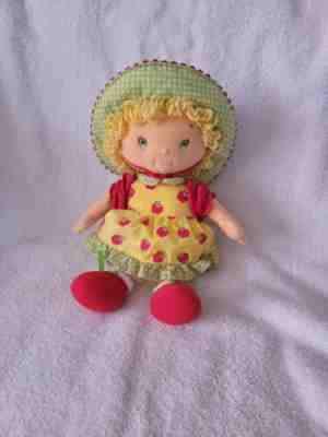 2003 Bandai Strawberry Shortcake Apple Dumpling talking plush doll