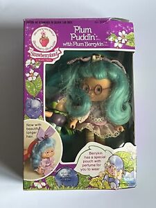 Vintage Plum Puddin Berrykin Strawberry Shortcake Doll Kenner