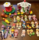 Complete 1980s Set Lot - 21 Classic Vintage Strawberry Shortcake Dolls w/Pets +