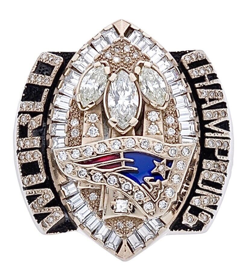 2004 New England Patriots Super Bowl XXXIX Champions 14K NFL Championship Ring??