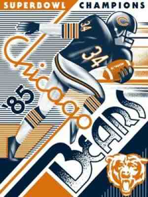 1985 Chicago Bears DVD Complete Season incl Playoffs, Super Bowl, Bonus Extras