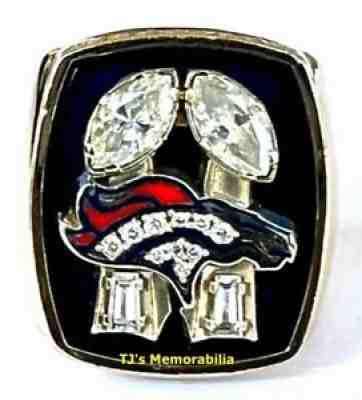 1998 DENVER BRONCOS SUPER BOWL XXXIII CHAMPIONS CHAMPIONSHIP RING 14K PROTOTYPE