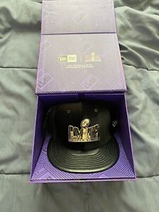 New Era Super Bowl LVIII Exclusive Black Hat Las Vegas  [ Never worn ]
