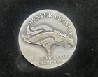Denver Broncos Super Bowl 32 Champions #81/250 4 troy Oz .999 Silver. Scarce!