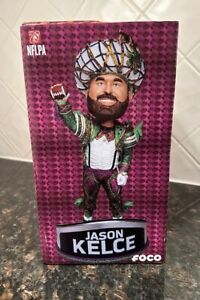 Jason Kelce Philadelphia Eagles Super Bowl Mummers Suit Bobblehead NFL