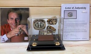 49ers Joe Montana Jostens Actual Proof 1988 Super Bowl Ring from Dwight E. Clark