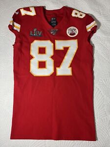 New Listing2019 Travis Kelce GAME ISSUED SUPER BOWL LIV Jersey PRO CUT NFL ?