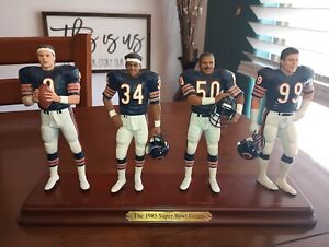 Chicago Bears The 1985 Super Bowl Greats Danbury Mint Sculpture