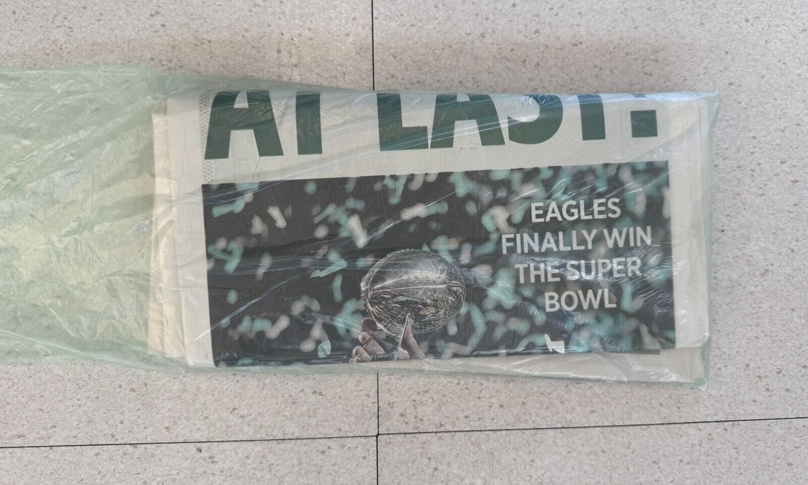 New ListingEagles Super Bowl 52 & 59? Philadelphia Inquirer ?? Collection + Parade Bonus?