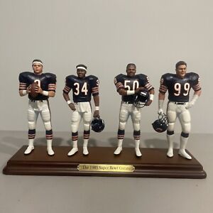 Danbury Mint Chicago Bears 1985 Super Bowl Greats Payton Singletary, Hampton