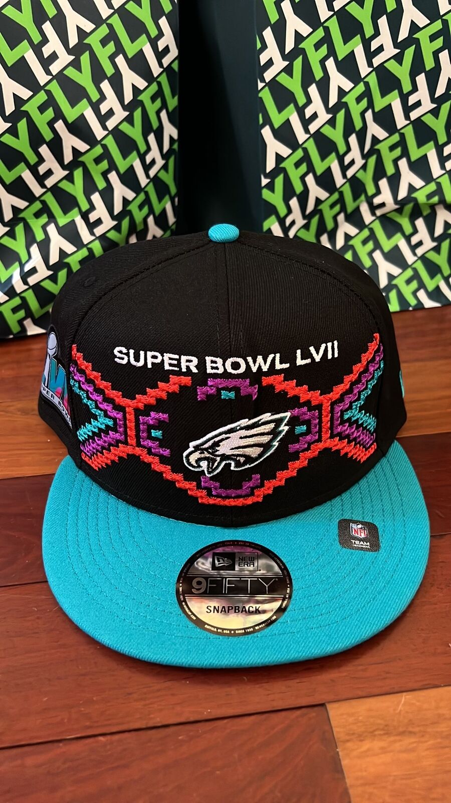 Philadelphia Eagles Super Bowl LVII Tarmac 9fifty Sideline NFL Jalen Hurts Snap