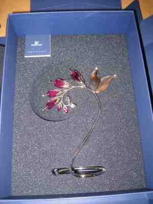 スワロフスキー　Dacea Fuchsia　945871　クリスタル　置物 Swarovski Crystal Paradise Flower Dacea 945871