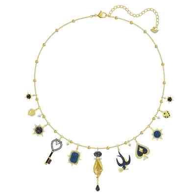 SWAROVSKI CRYSTAL TAROT MAGIC ALL AROUND NECKLACE MULTICOLOR 5482976.NEW IN BOX