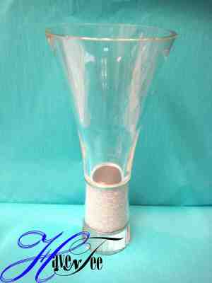 RETIRED CRYSTALLINE VASE LARGE SWAROVSKI CRYSTAL HOME ACCENTS  1011105