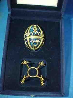 MIB 2000 FABERGE IMPERIAL Collection MILLENNIUM EGG w 200 Swarovski RHINESTONES