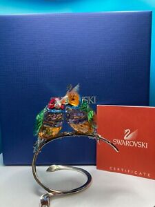 Swarovski Crystal Gouldian Finches 1141675 Multi-Colored