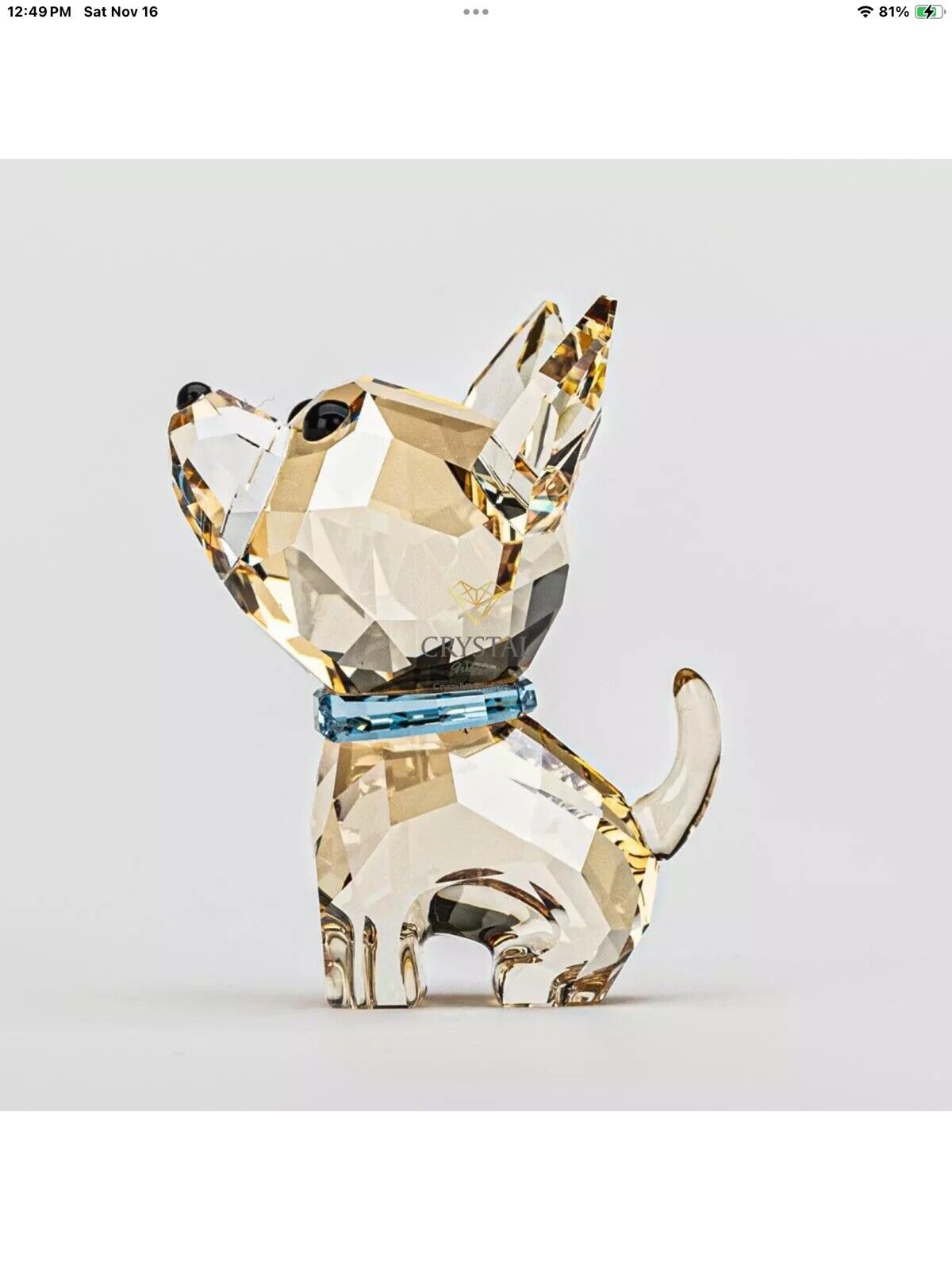 Swarovski Puppy the Max Beagle Retired HTF