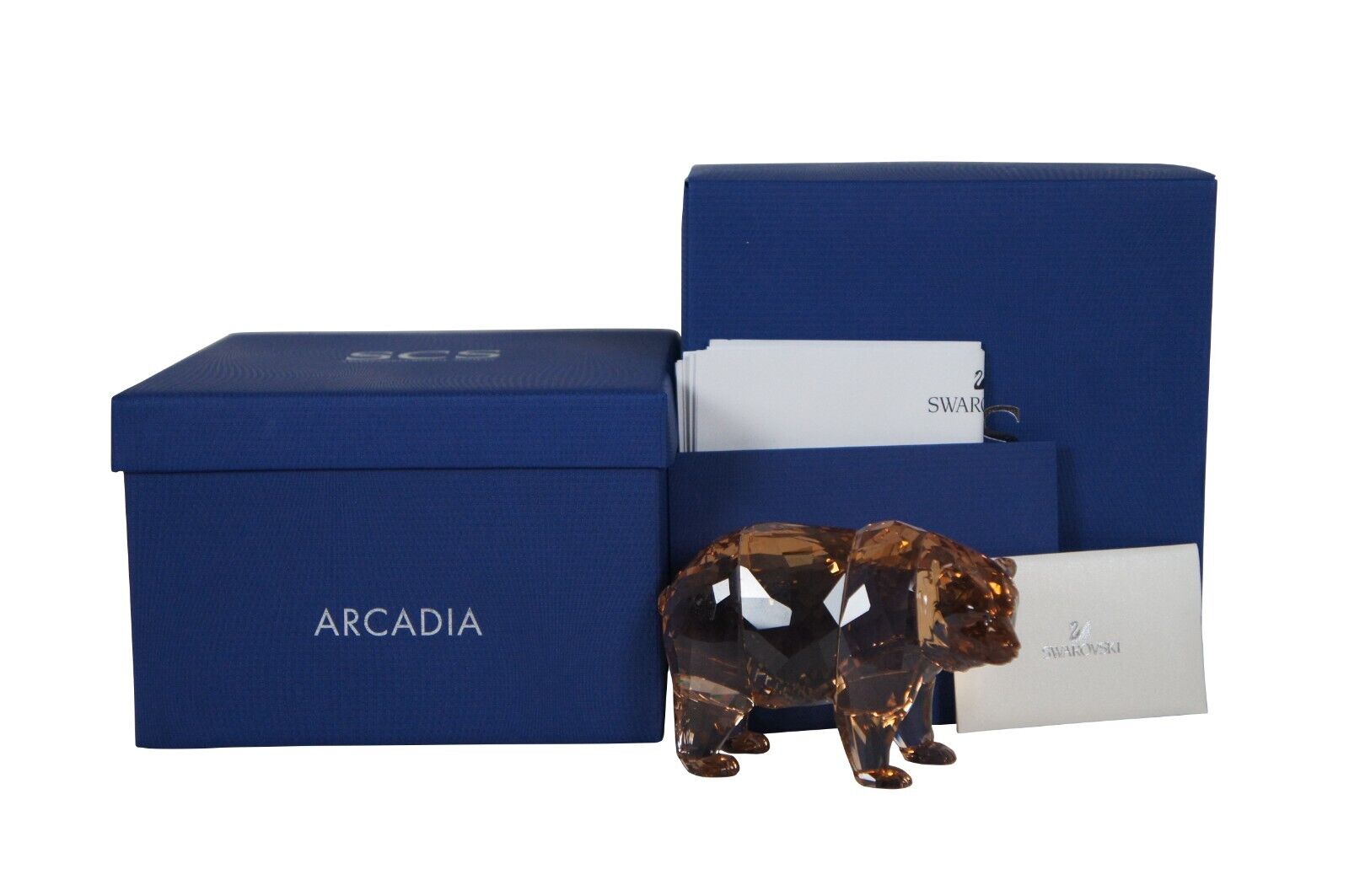 Swarovski Crystal SCS Annual Edition 2017 Arcadia Bear w COA Box