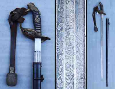 VERY RARE AND LUXURIOUS OLD PRUSSIAN SENIOR OFFICER'S SWORD, 1854, XIX, ORIGINAL