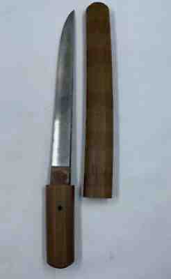 Antique Japanese Tanto Knife Meiji Era (1870) Sword signed Nagakatsu of Mito