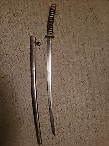 ANTIQUE AUTHENTIC KATANA SWORD MADE IN 1870 BY YOKOYAMA