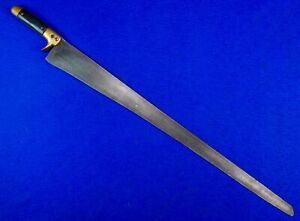 Antique 19 Century Spanish Spain or Mexican Mexico Machete Short Sword