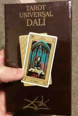 RARE TAROT UNIVERSAL CARDS SALVADOR DALI SPAIN 1984 DECK, NEW SEALED SET