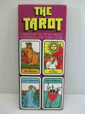 VINTAGE THE TAROT CARD DECK HOI POLLOI REISS 1973 COMPLETE 78 CARDS BOOK BOX EUC