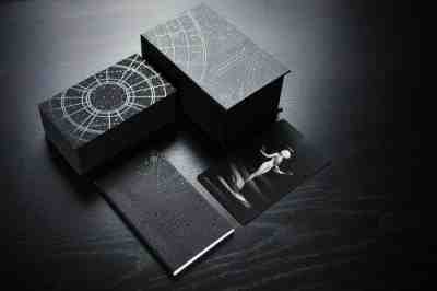True Black Tarot Deck, Box and LWB by Arthur Wang New Unwrapped