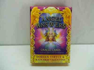 Angel Answers ~ 44 Card Deck & Guidebook Doreen Virtue & Radleigh Valentine EUC