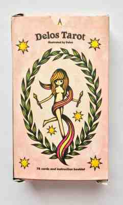 Delos Tarot Deck cards complete mini edition