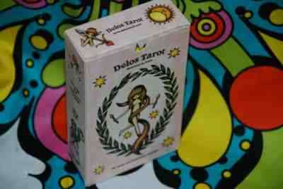 ALMOST BRAND NEW!  / Delos Tarot  / full size deck OOP RARE 