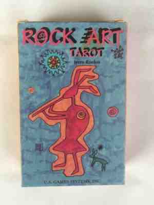 Rock Art Tarot Card Deck Sealed w/Book Jerry Roelen printed in Belgium
